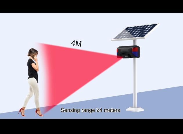 WT-WS2 red and blue light alarm video