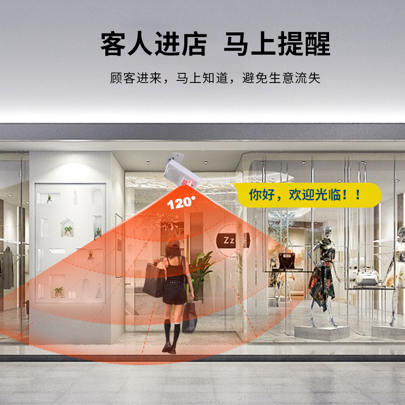 WT-X11店鋪超市歡迎光臨迎賓器